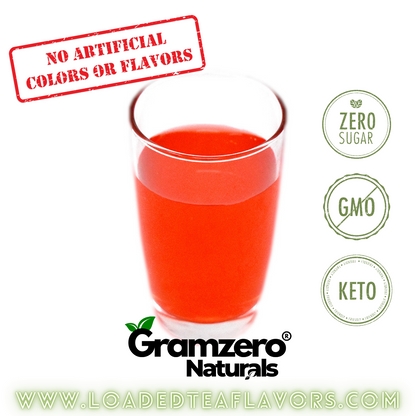 Cherry GramZero All Natural Sugar Free Drink Mix Keto Friendly Non-GMO No Artificial Colors or Flavors