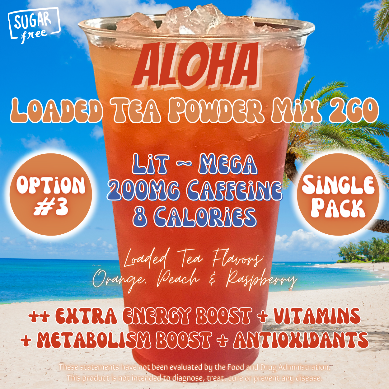 Aloha: Loaded Tea Powder Mix 2GO Packets