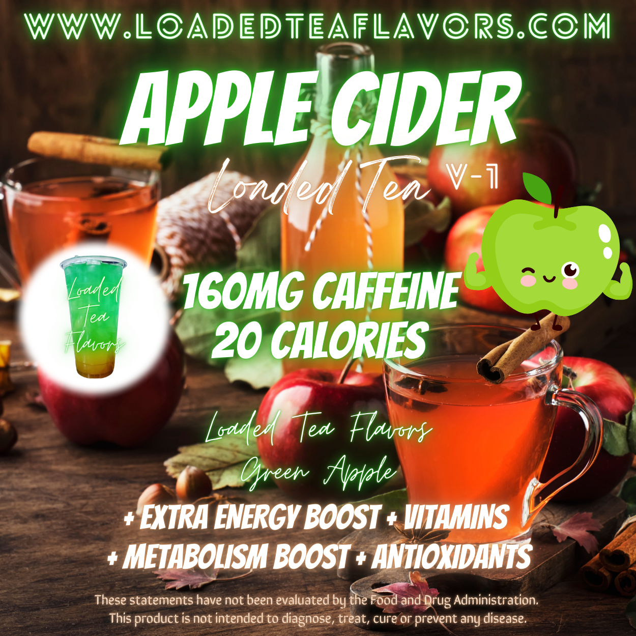 Apple Cider Flavored 🍏 Loaded Tea Recipe