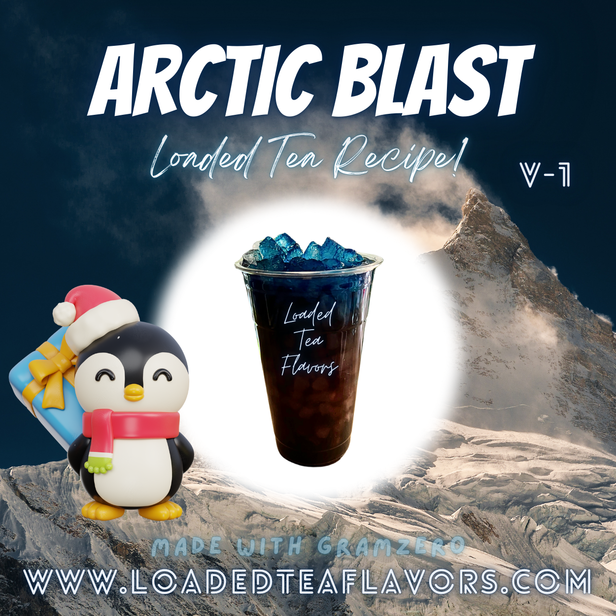 Arctic Blast Flavored 🐧 Loaded Tea Recipe