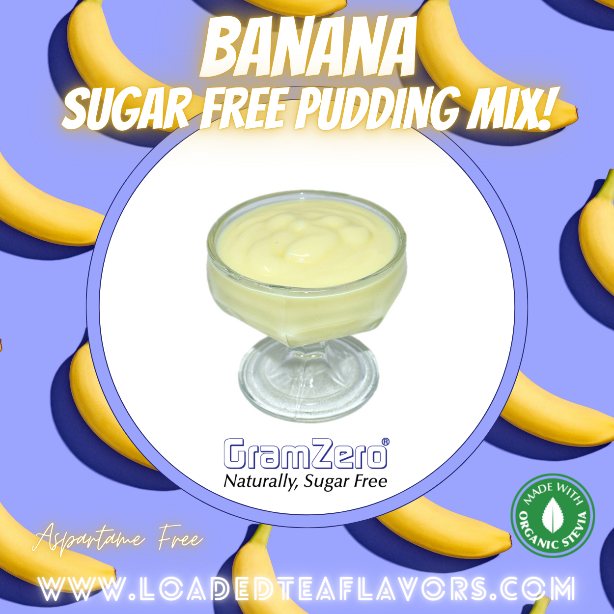 Banana Sugar Free Pudding Mix Without Aspartame to Flavor Protein Shakes and Making Protein Shakes Taste Better