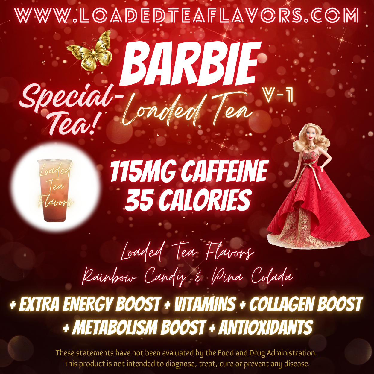 Barbie Flavored 💄💅 Specialty Loaded Tea Recipe