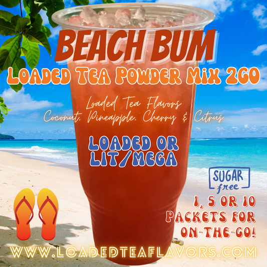 Beach Bum: Loaded Tea Mix 2GO Packets