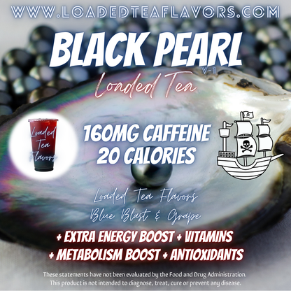 Black Pearl Flavored 🏴‍☠️ Loaded Tea Recipe