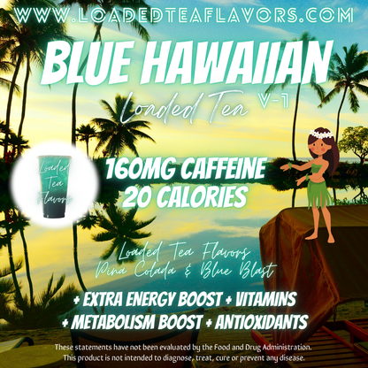 Blue Hawaiian Flavored 💠 Loaded Tea Recipe