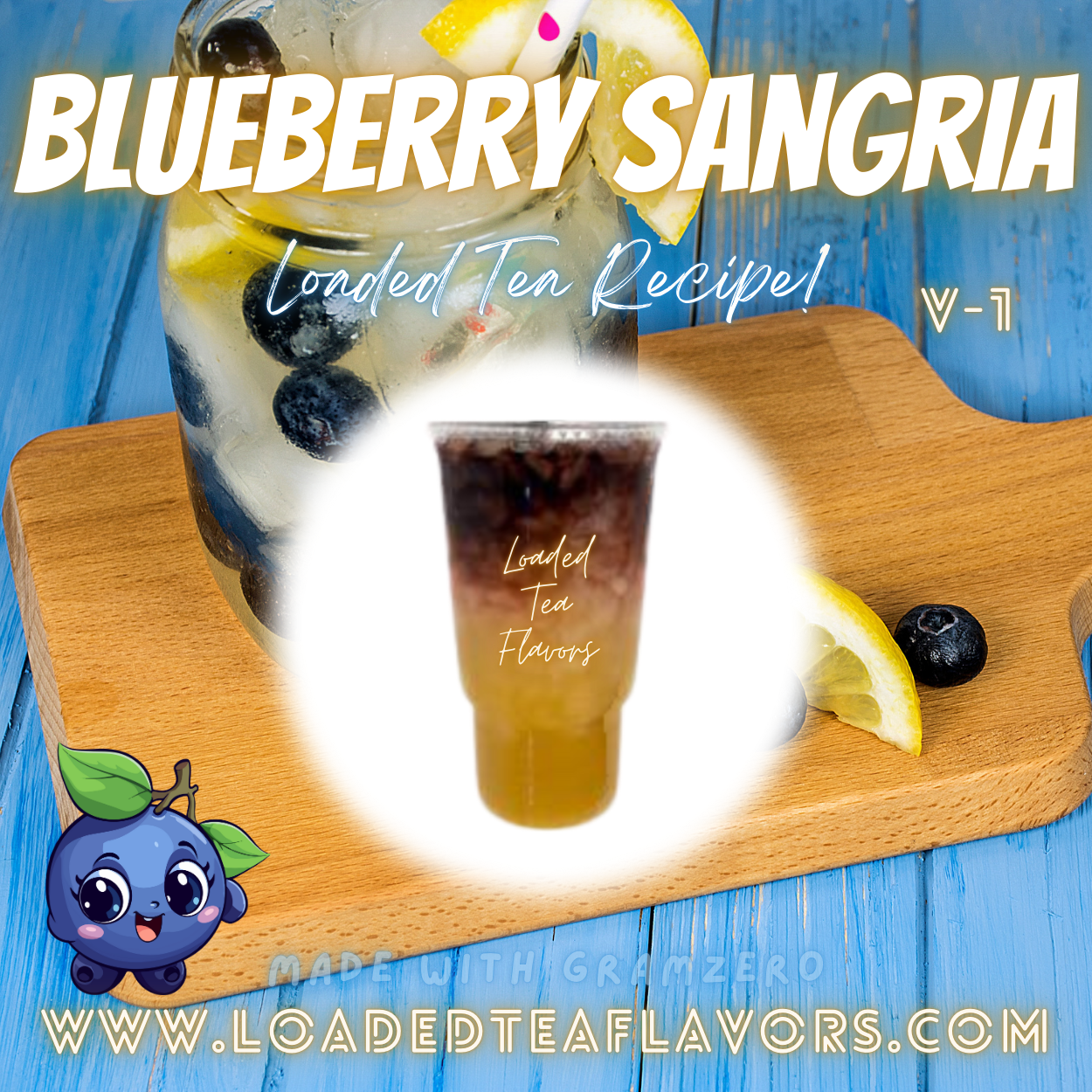 Blueberry Sangria Flavored 🫐 Loaded Tea Recipe