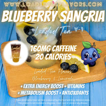 Blueberry Sangria Flavored 🫐 Loaded Tea Recipe