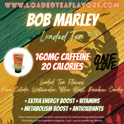 Bob Marley Herbalife Loaded Tea Recipe to Make DIY Loaded Teas at Home Vitamin Lit Mega Tea Energy Drink