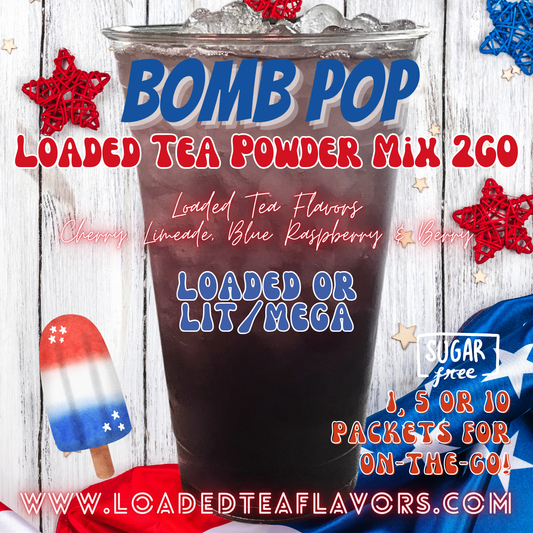 Bomb Pop: Loaded Tea Mix 2GO Packets