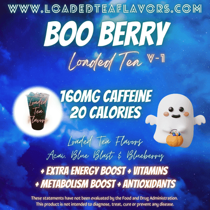 Boo Berry Flavored 👻 Loaded Tea Recipe