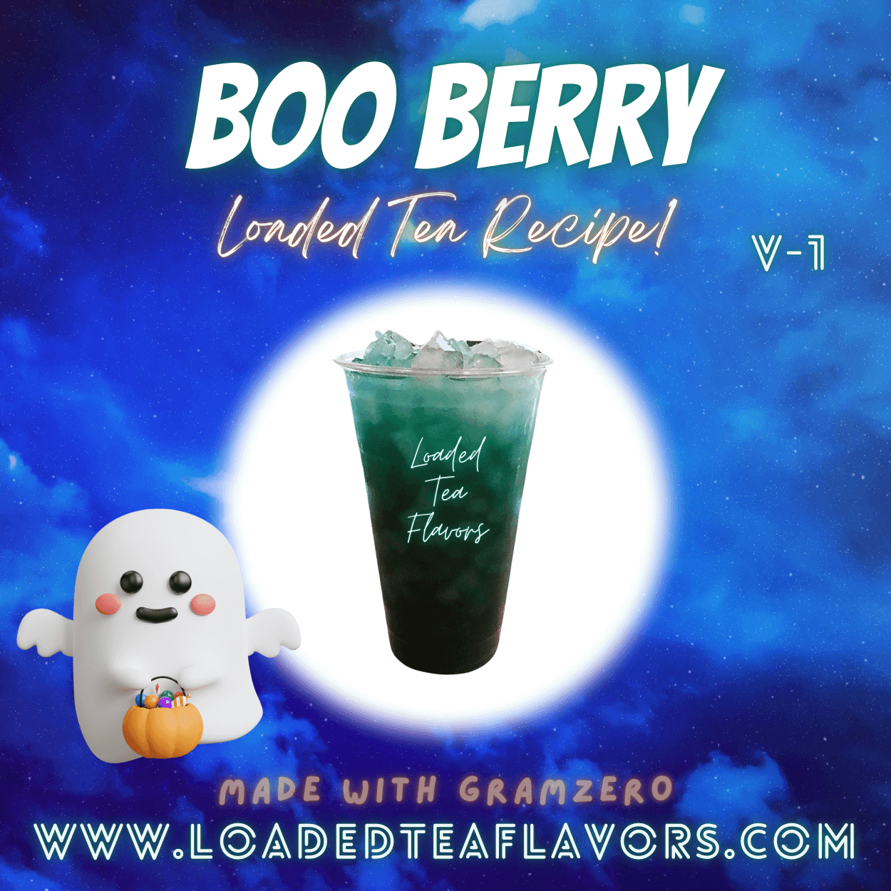 Boo Berry Flavored 👻 Loaded Tea Recipe