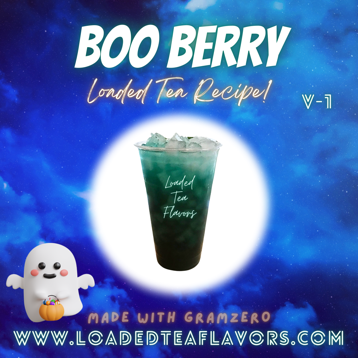 Boo Berry Herbalife Loaded Tea Recipes for Making Loaded Teas at Home Energy Tea DIY