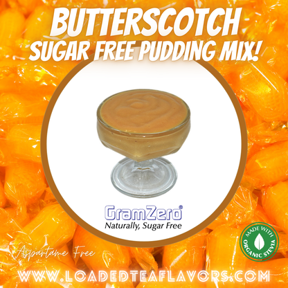 Butterscotch Sugar Free Pudding Mix Without Aspartame to Flavor Protein Shakes and Making Protein Shakes Taste Better	