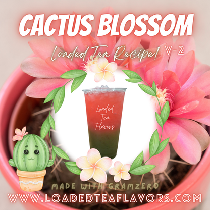 Cactus Blossom Herbalife Loaded Tea Recipes for Making Loaded Teas at Home Energy Tea DIY