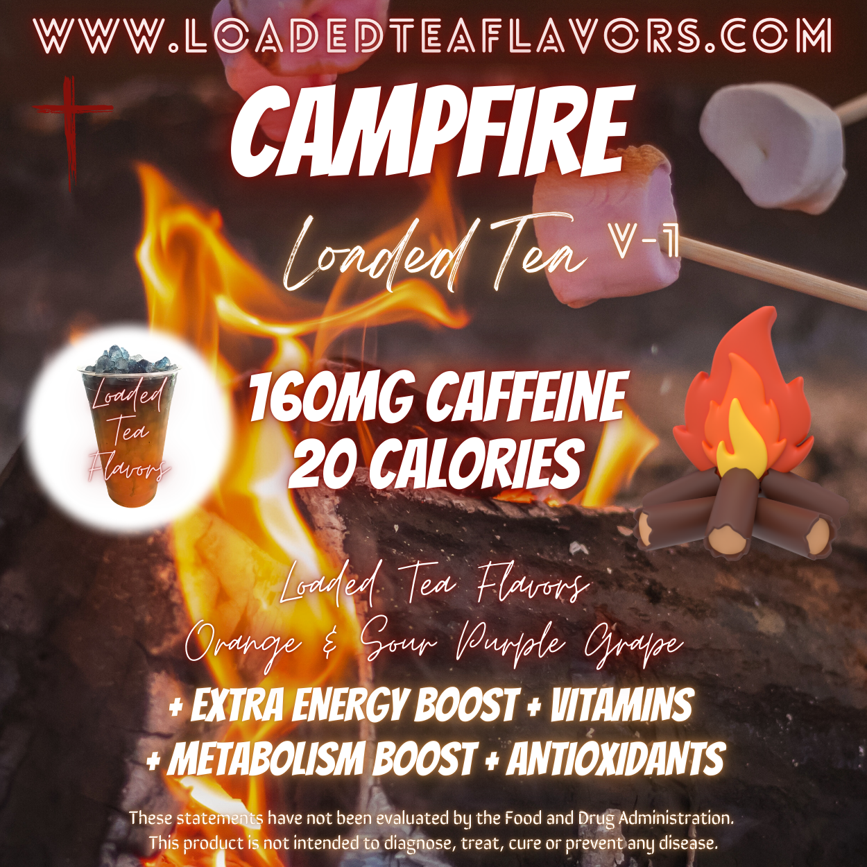 Campfire Flavored 🔥 Loaded Tea Recipe