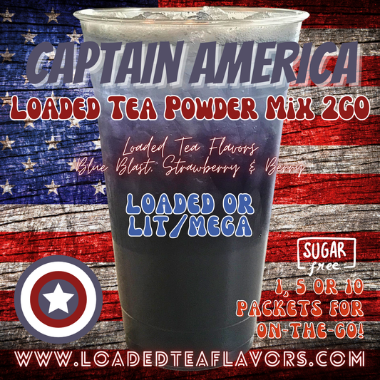 Captain America®: Loaded Tea Mix 2GO Packets