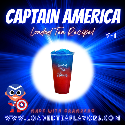 Captain America Herbalife Loaded Tea Recipes for Making Loaded Teas at Home Energy Tea DIY