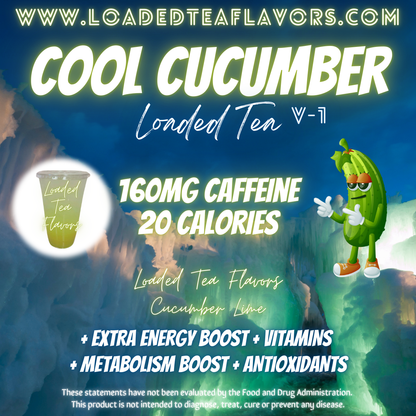 Cool Cucumber Flavored 🥒 Loaded Tea Recipe