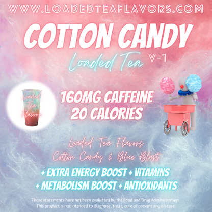 Cotton Candy V1 Flavored 🍭 Loaded Tea Recipe