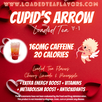 Cupid's Arrow 💘 DIY Loaded Tea Recipe