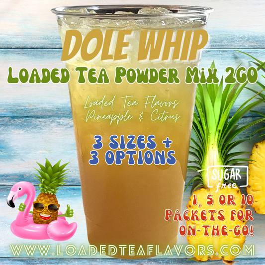 Dole Whip: Loaded Tea Powder Mix 2GO Packets