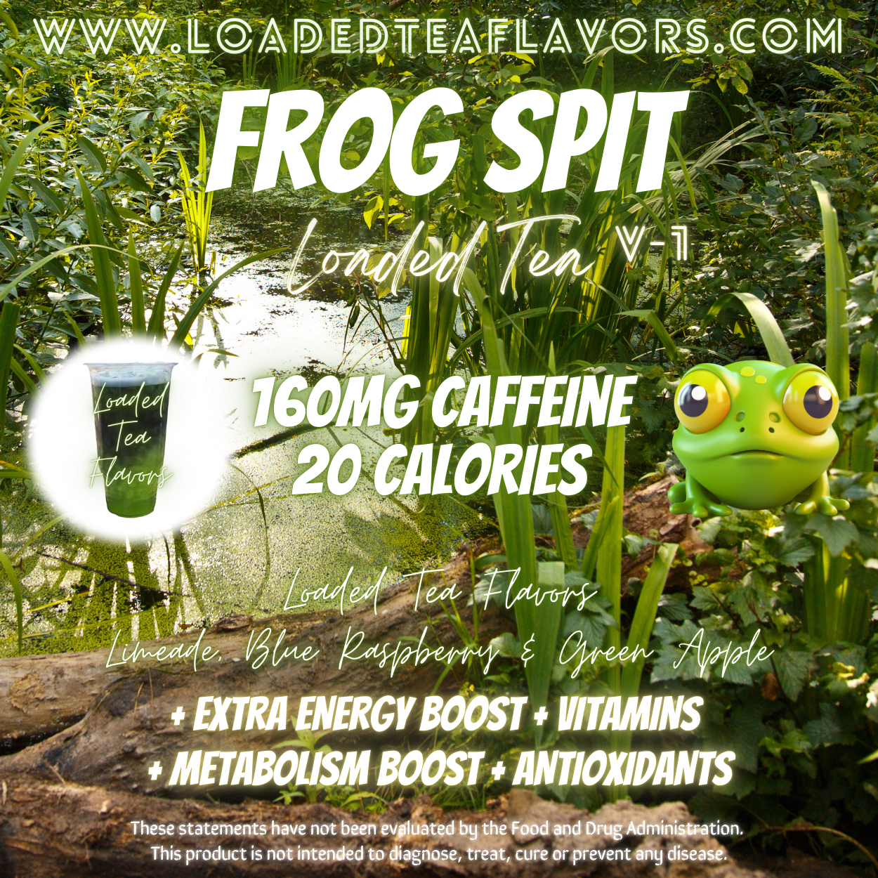 Frog Spit Flavored 🐸 Loaded Tea Recipe