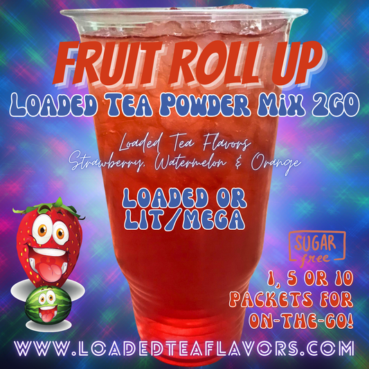 Fruit Roll Up Flavored: Loaded Tea Mix 2GO Packets