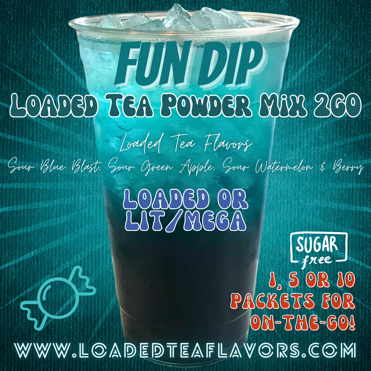 Fun Dip: Loaded Tea Mix 2GO Packets