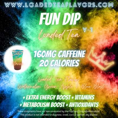 Fun Dip Flavored 🍬  Loaded Tea Recipe