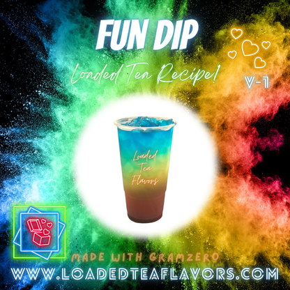 Fun Dip Herbalife Loaded Tea Recipes for Making Loaded Teas at Home Energy Tea DIY