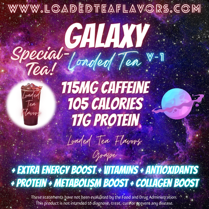 Galaxy Flavored ☄️🔭 Specialty Loaded Tea Recipe