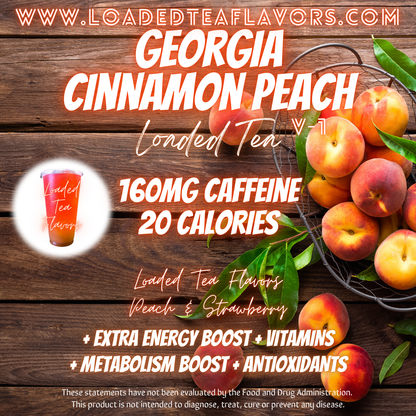 Georgia Cinnamon Peach Flavored 🍑 Loaded Tea Recipe