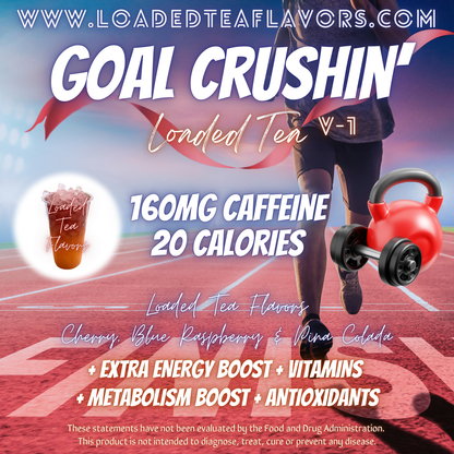 Goal Crushin' Flavored 🏋️‍♀️ Loaded Tea Recipe