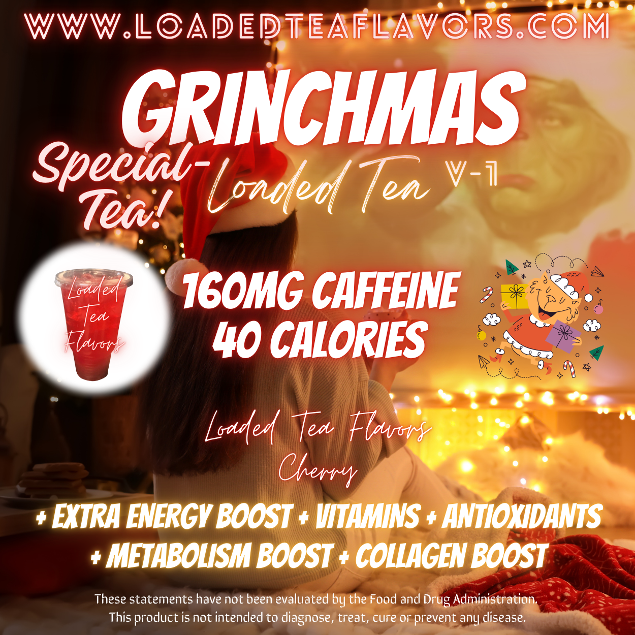 Grinchmas Flavored 🎄 Specialty Loaded Tea Recipe