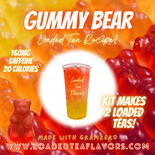 Gummy Bear Loaded Tea Kit Make Loaded Teas At Home To Go Energy Drink