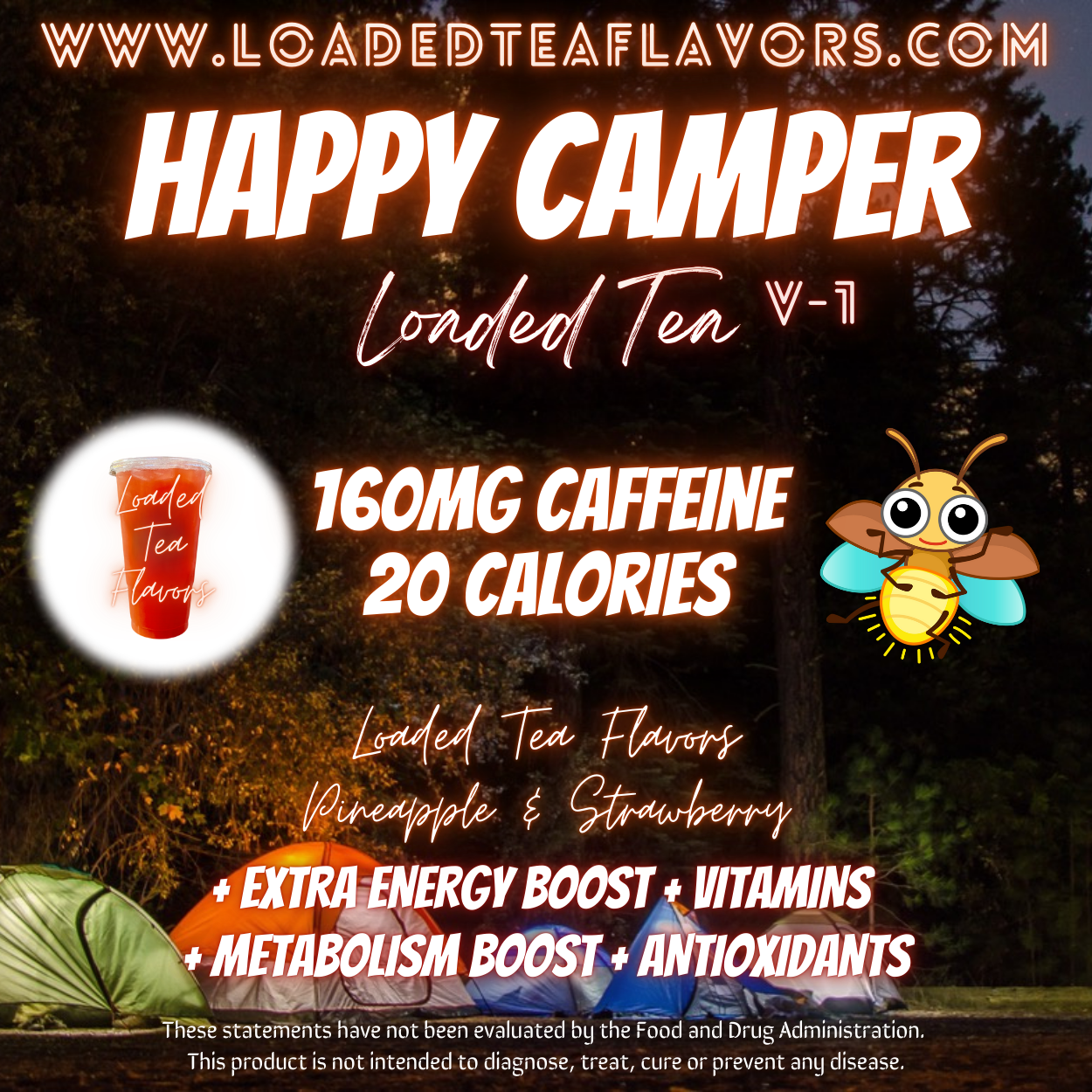 Happy Camper Flavored 🏕️ Loaded Tea Recipe