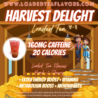 Harvest Delight Flavored 🧑‍🌾 Loaded Tea Recipe