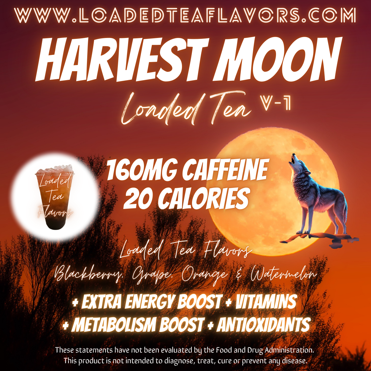 Harvest Moon Flavored 🌛 Loaded Tea Recipe