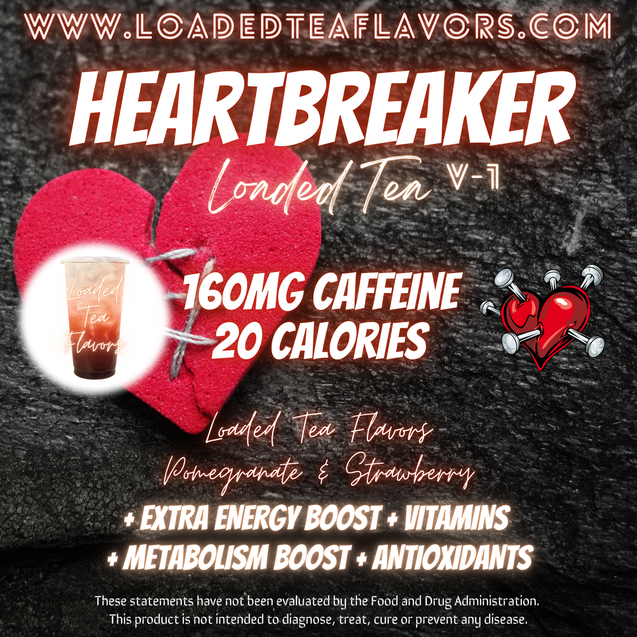 Heartbreaker V1 Flavored ❤️‍🩹 Loaded Tea Recipe