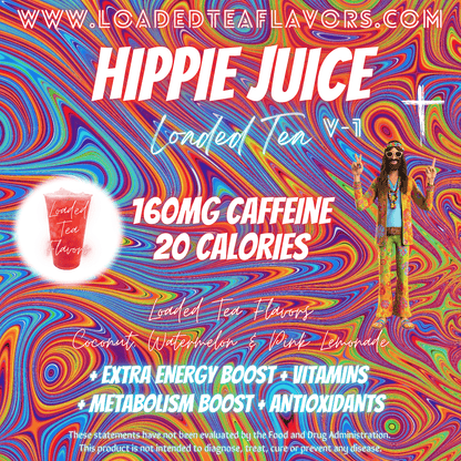 Hippie Juice Flavored ✌️ Loaded Tea Recipe