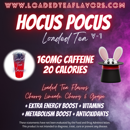 Hocus Pocus Herbalife Loaded Tea Recipe to Make DIY Loaded Teas at Home Vitamin Lit Mega Tea Energy Drink