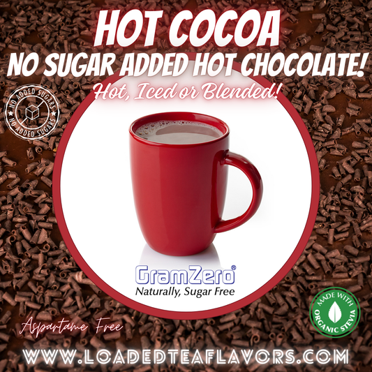 HOT COCOA ☕ No Sugar Added | Instant Stevia Hot Chocolate Mix