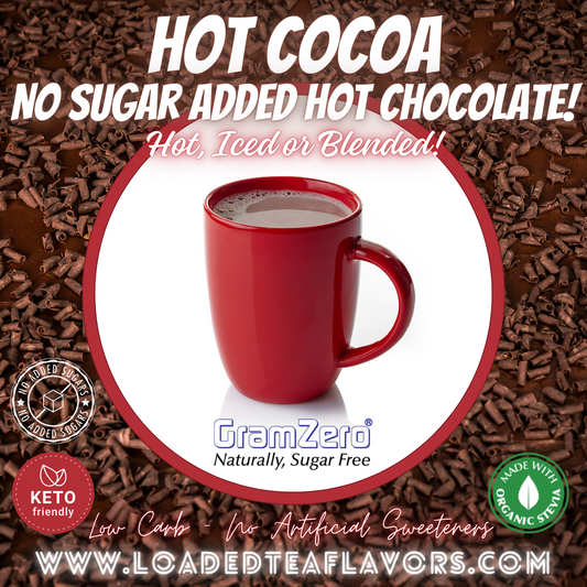 HOT COCOA Mix ☕ Instant No Sugar Added Hot Chocolate Mix