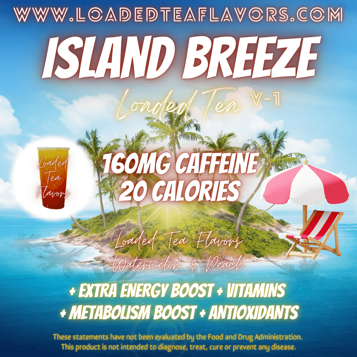 Island Breeze V1 Flavored 🏖️ Loaded Tea Recipe