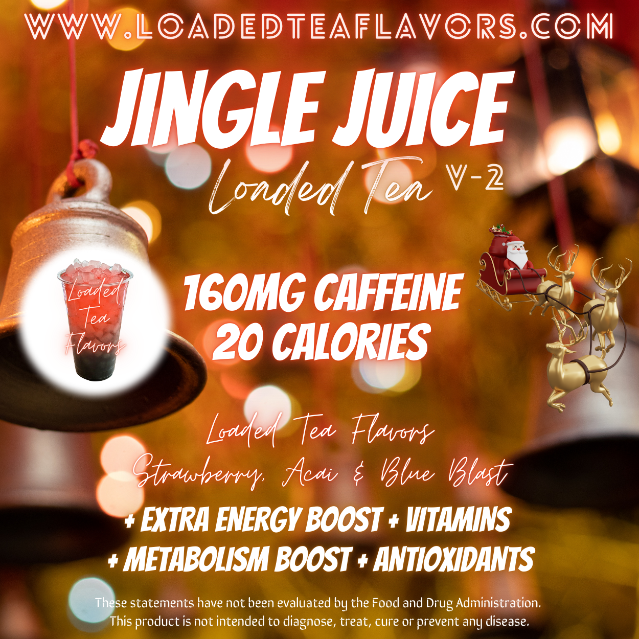 Jingle Juice V2 Flavored 🎄 Loaded Tea Recipe