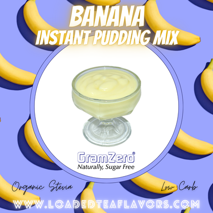 BANANA Low-Carb Pudding Mix 🍌 Protein Shake Flavoring