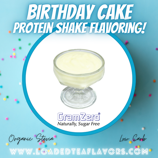 BIRTHDAY CAKE Low-Carb Pudding Mix 🥳 Protein Shake Flavoring