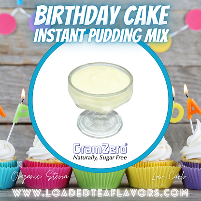 BIRTHDAY CAKE Low-Carb Pudding Mix 🥳 Protein Shake Flavoring