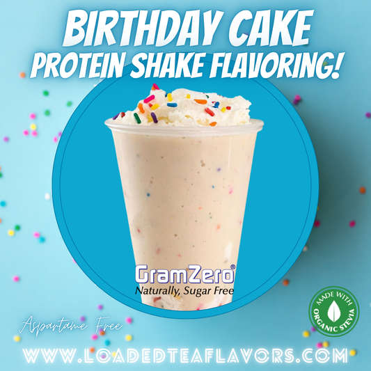 BIRTHDAY CAKE Low-Carb Pudding Mix 🥳 Protein Shake Flavoring