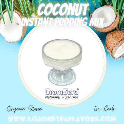 COCONUT Low-Carb Pudding Mix 🥥 Protein Shake Flavoring